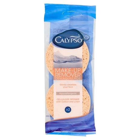 Calypso Spugna Viso Demaquillage x2